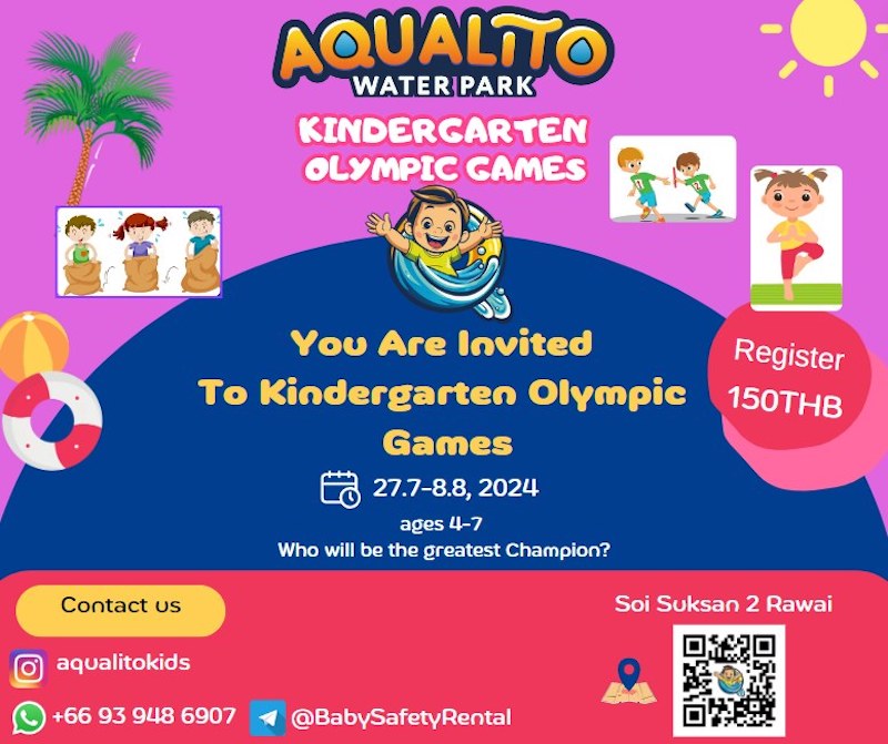 AquaLito Water Park - Kindergarten Olympic Games