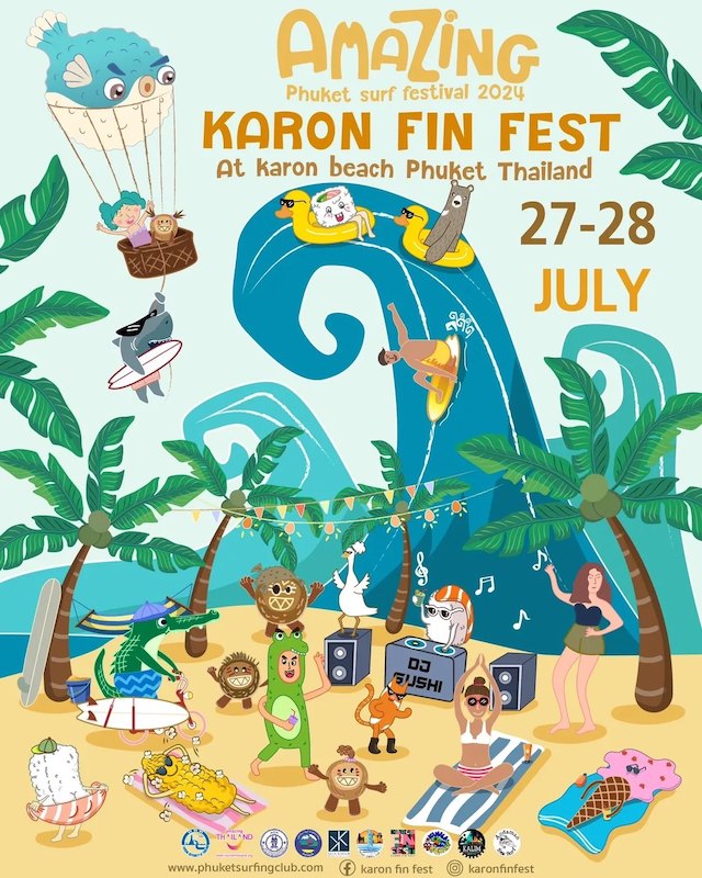 OZO Phuket - Karon Fin Fest