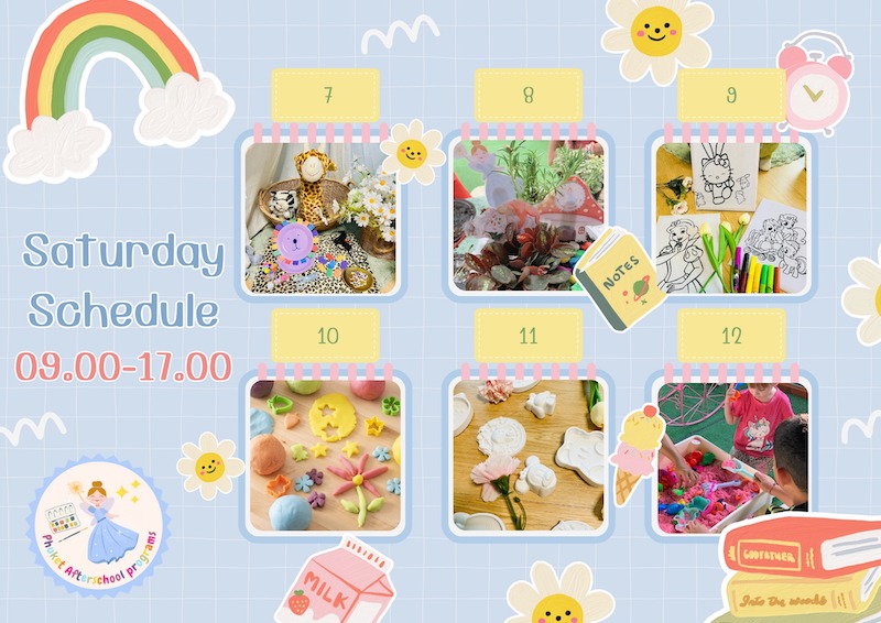 Phuket Afterschool Programs & Workshops - Saturday Schedule