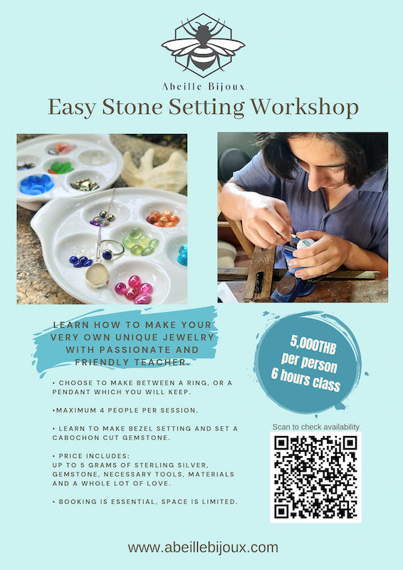 Abeille Bijoux - Easy Stone Setting Workshop