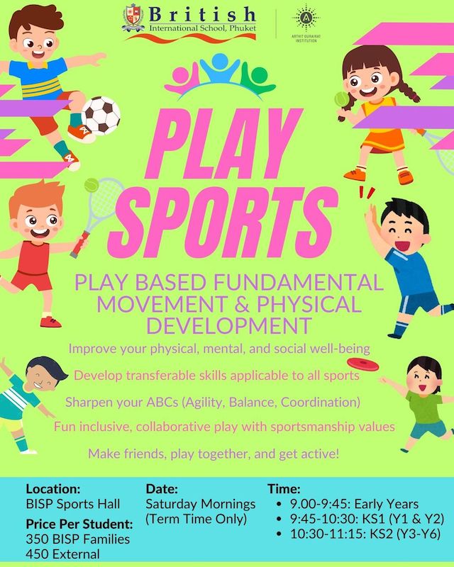 British International School Phuket (BISP) - Play Sports