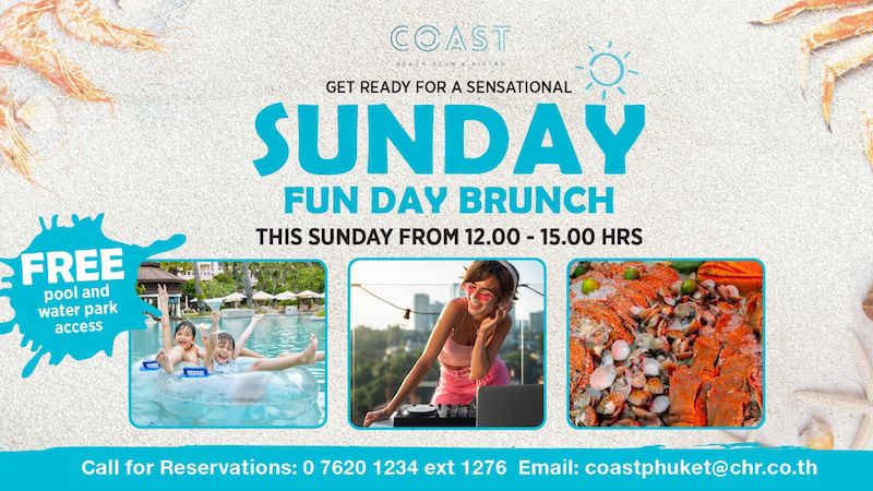 Centara Grand Beach Resort Phuket - Sunday Funday Brunch