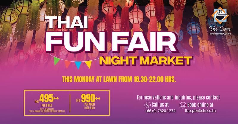 Centara Grand Beach Resort Phuket - Thai Fun Fair Night Market