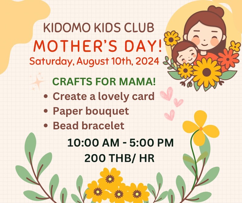 Kidomo Kids Club - Mother's Day Crafts