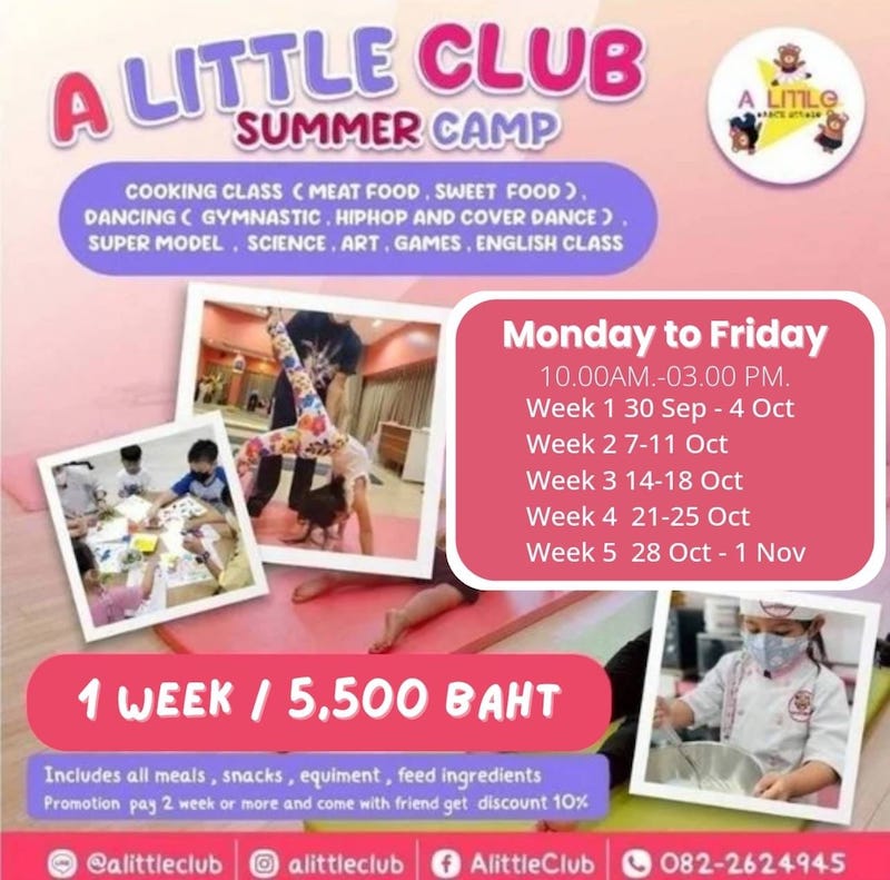 A Little Club - Cooking Summer Camp