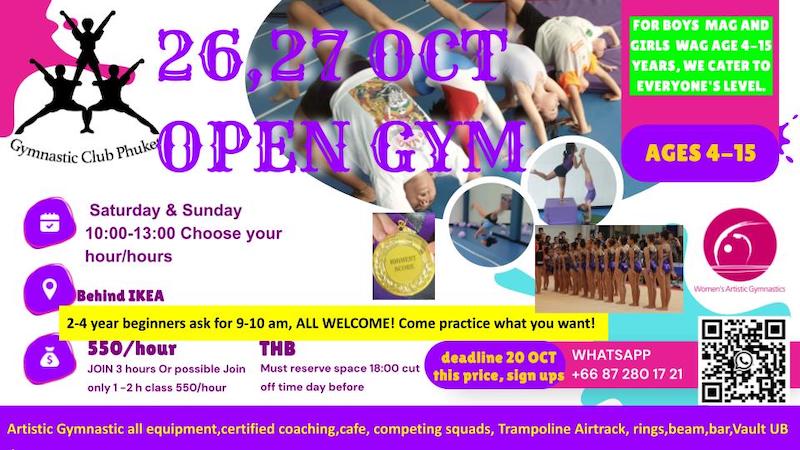 Gymnastic Club Phuket - Open Gym