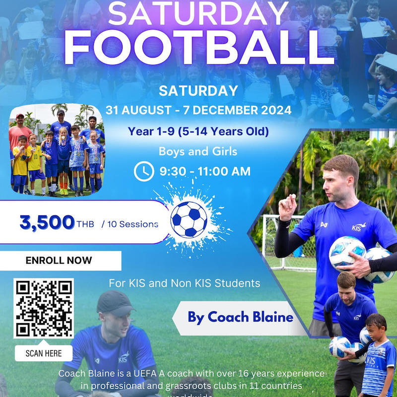 Kajonkiet International School Phuket - Saturday Football