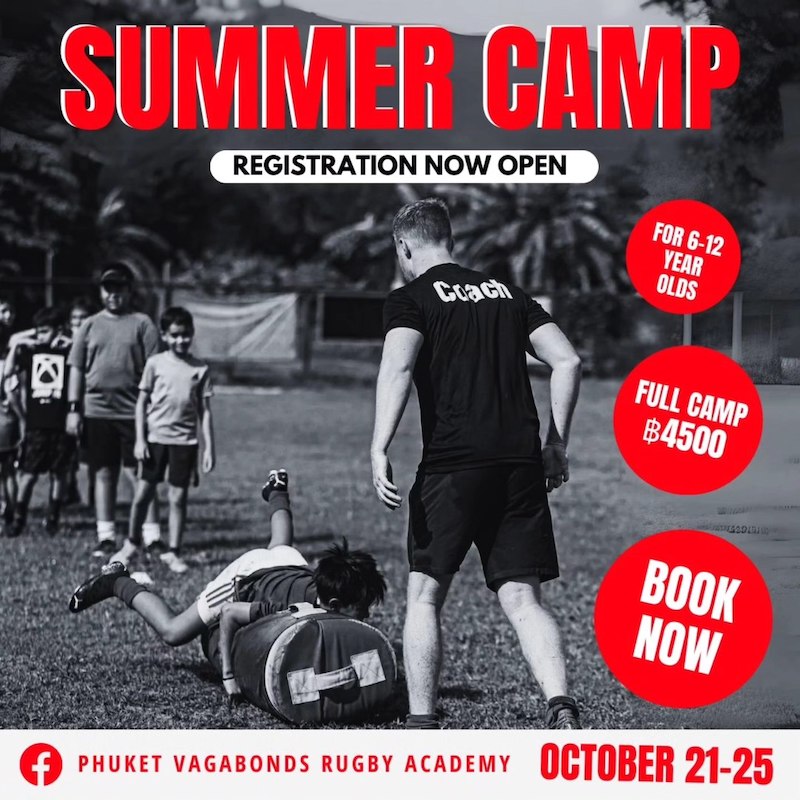 Phuket Vagabonds Rugby Academy - October Summer Camp