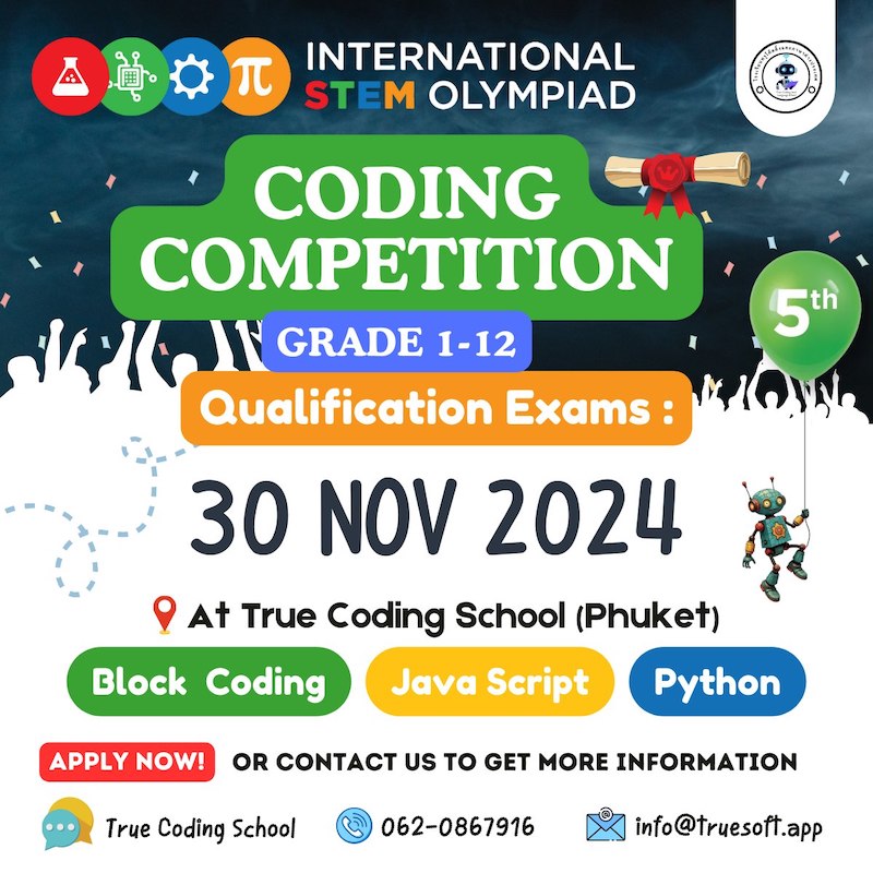 True Coding School - STEM Olympiad Coding Competition