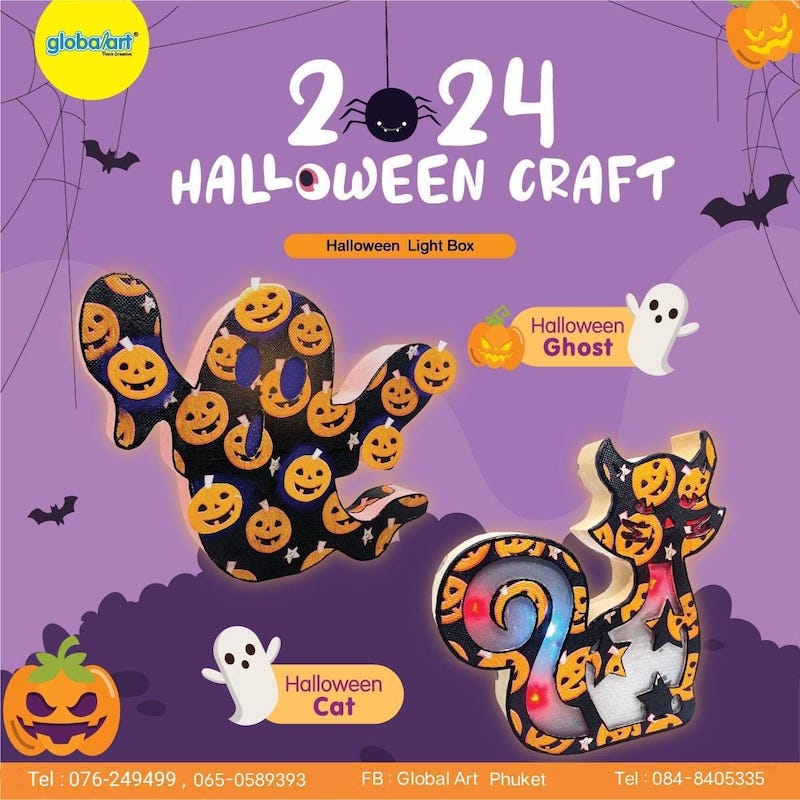 Global Art Phuket - Halloween Craft