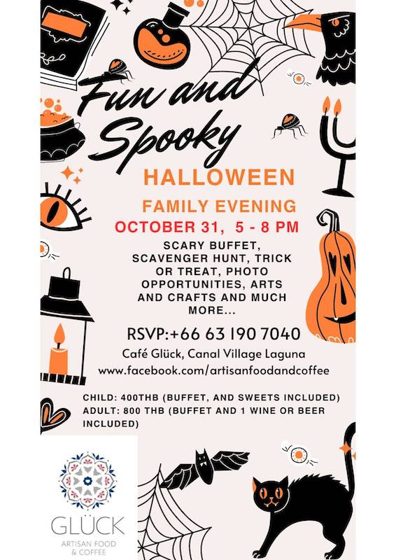 Glück Artisan food and coffee - Halloween Family Evening