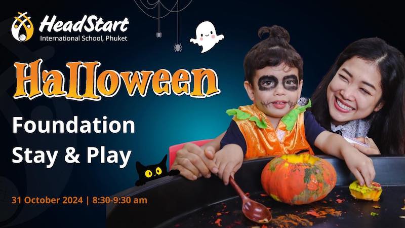 HeadStart International School Chaofah City Campus - Halloween Foundation Stay & Play