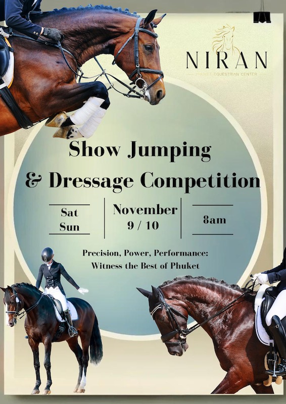 Niran Equestrian Center Phuket - Show Jumping and Dressage