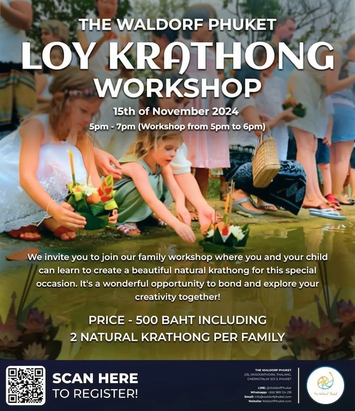 The Waldorf Phuket - Loi Krathong Workshop