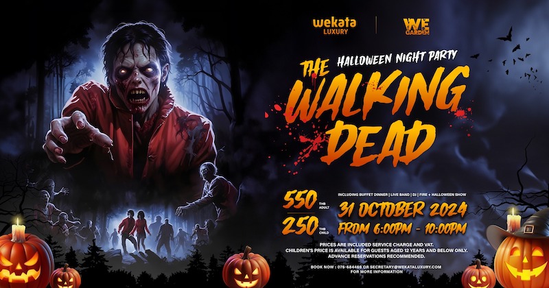 Wekata Luxury - Halloween Night Party The Walking Dead