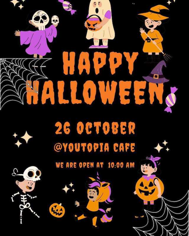 Youtopia Adventure Playground & Social Club - Happy Halloween