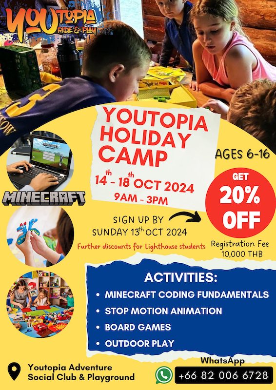 Youtopia Adventure Playground & Social Club - Holiday Camp