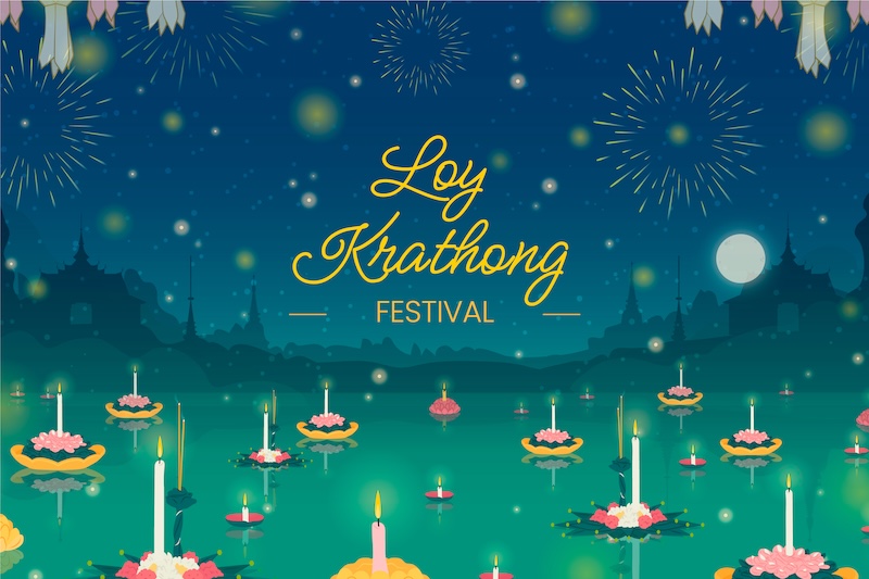 Celebrating Loy Krathong