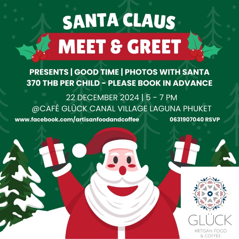 Glück Artisan Food and Coffee - Santa Claus Meet & Greet