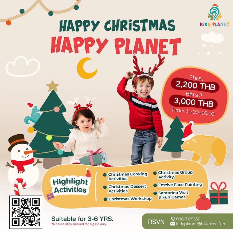 Kids Planet at Blue Tree Phuket - Magical Christmas