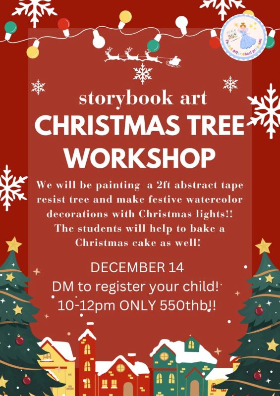 Phuket Afterschool Programs & Workshops - Christmas Tree Workshop