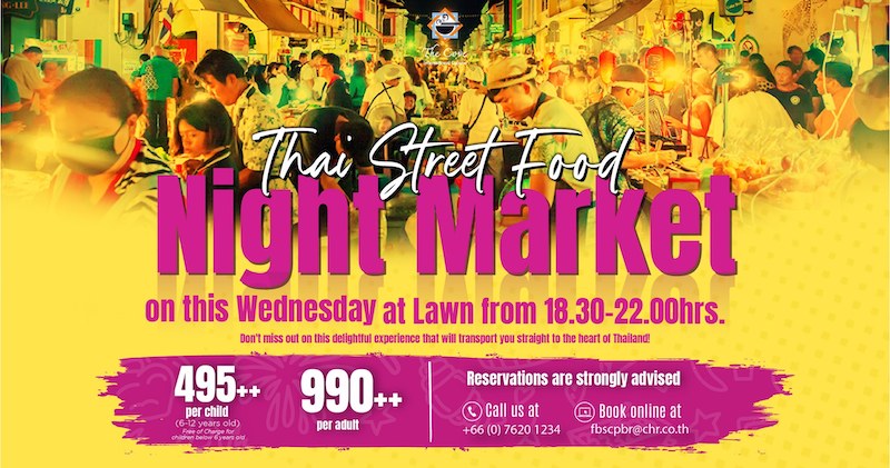 Centara Grand Beach Resort Phuket - The Street Food Night Market