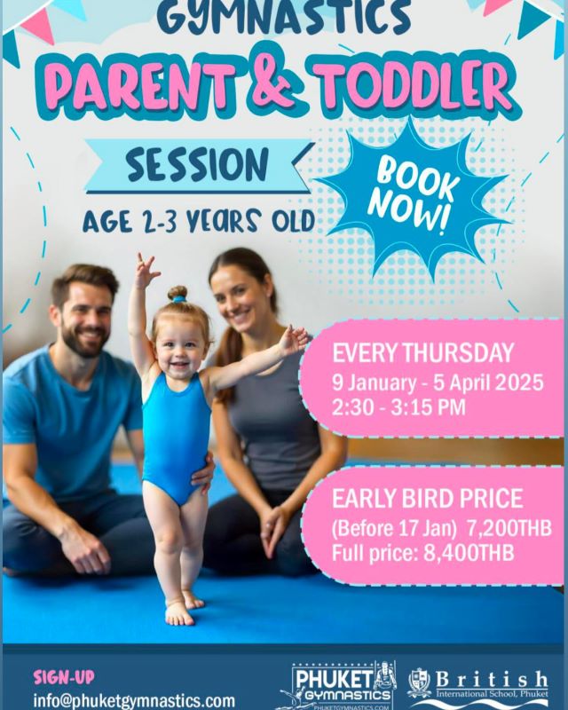 Phuket Gymnastics - Parent and Toddler Gymnastics Class