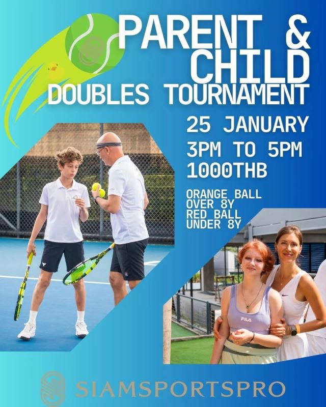 SiamSportsPro - Parent & Child Tennis Event