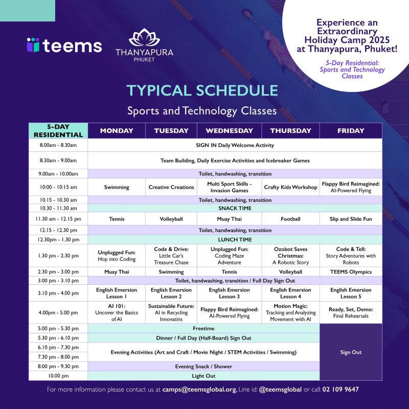 Teems Global - Holiday Camp 2025