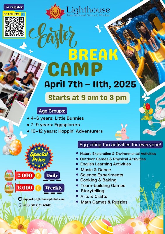 Lighthouse International School, Phuket - Easter Break Camp 2025