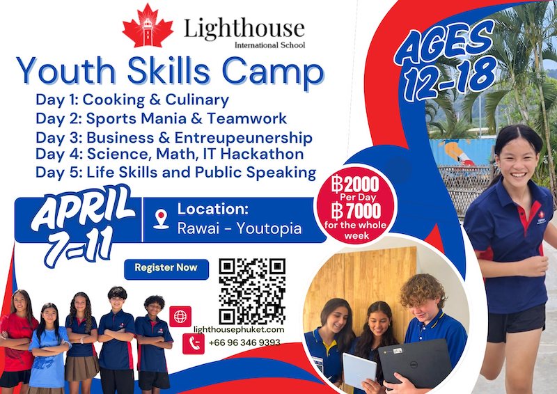 Lighthouse International School, Rawai - Youth Skill Camp 2025